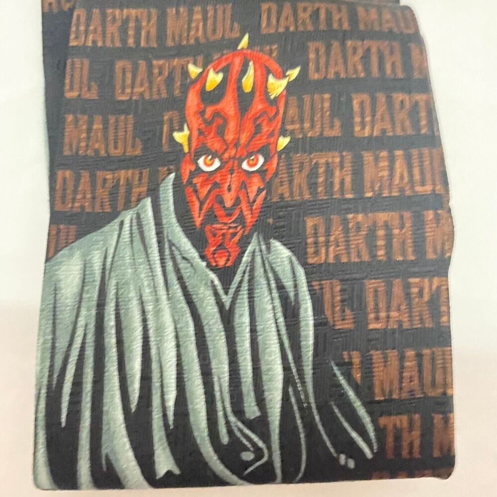 #5653 Star Wars Darth Maul Novelty Mens Necktie, Tie 58X4